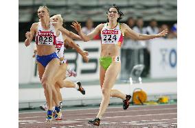 Australia's Jana Rawlinson wins women's 400-meter hurdles