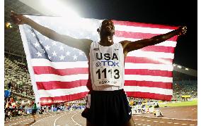 Bernard Lagat of U.S. wins men's 5,000 meters