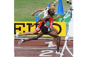 Kenya's Alfred Kirwa Yego wins men's 800 meters