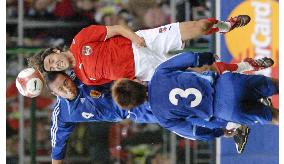 Japan beaten in shootout by Austria in friendly