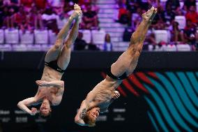 (SP)HUNGARY-BUDAPEST-FINA WORLD CHAMPIONSHIPS-DIVING-MEN'S 3M SYNCHRONISED