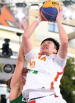 (SP)BELGIUM-ANTWERP-BASKETBALL-FIBA 3X3 WORLD CUP-CHINA VS LITHUANIA