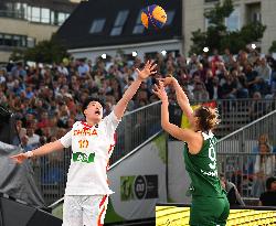 (SP)BELGIUM-ANTWERP-BASKETBALL-FIBA 3X3 WORLD CUP-CHINA VS LITHUANIA