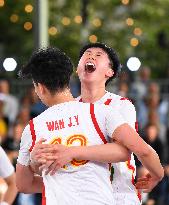 (SP)BELGIUM-ANTWERP-BASKETBALL-FIBA 3X3 WORLD CUP-CHINA VS LITHUANIA