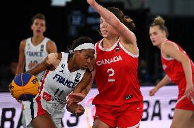 (SP)BELGIUM-ANTWERP-BASKETBALL-FIBA 3X3 WORLD CUP-FRANCE VS CANADA