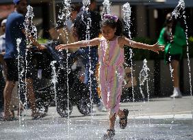 CANADA-VANCOUVER-HEAT WAVE