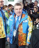 IOC president in Sochi