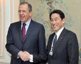 Japan, Russian foreign ministers
