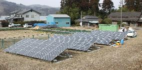 Tests on solar power generation for farm use begin