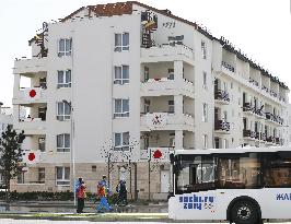 Apartments for Japanese athletes at Sochi Olympic Village