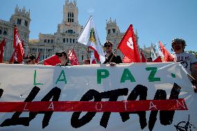 SPAIN-MADRID-PROTEST-ANTI-NATO