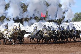 MOROCCO-RABAT-HORSE SHOW-FANTASIA