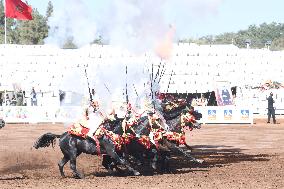 MOROCCO-RABAT-HORSE SHOW-FANTASIA