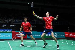 (SP)MALAYSIA-KUALA LUMPUR-BADMINTON-MALAYSIA OPEN 2022-MEN'S DOUBLES