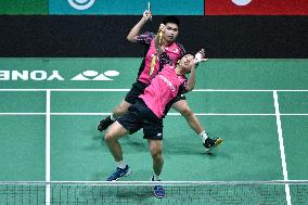(SP)MALAYSIA-KUALA LUMPUR-BADMINTON-MALAYSIA OPEN 2022-MEN'S DOUBLES