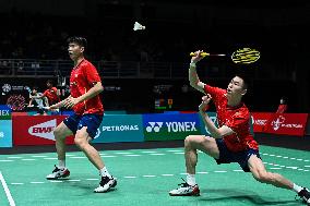 (SP)MALAYSIA-KUALA LUMPUR-BADMINTON-MALAYSIA OPEN 2022-MEN'S DOUBLES