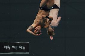 (SP)HUNGARY-BUDAPEST-FINA WORLD CHAMPIONSHIPS-DIVING-MEN'S 10M SYNCHRONISED