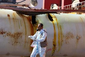 JORDAN-AQABA-CHEMICAL GAS LEAK-INVESTIGATION