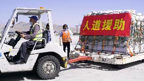 AFGHANISTAN-KABUL-2ND BATCH-CHINA-DONATED-SUPPLIES-ARRIVAL