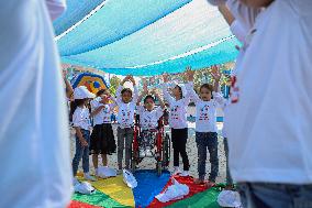 MIDEAST-GAZA-REFUGEE-CHILDREN-UN AGENCY-SUMMER CAMPS