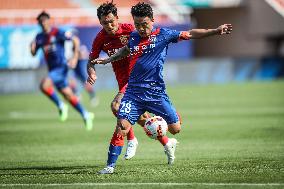 (SP)CHINA-DALIAN-FOOTBALL-CSL-SHANGHAI PORT VS SHANGHAI SHENHUA (CN)