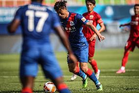 (SP)CHINA-DALIAN-FOOTBALL-CSL-SHANGHAI PORT VS SHANGHAI SHENHUA (CN)