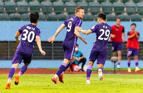 (SP)CHINA-MEIZHOU-FOOTBALL-CSL-SHENZHEN VS TIANJIN (CN)