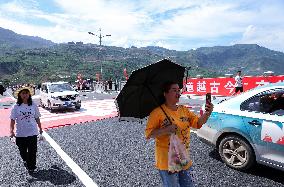 CHINA-SICHUAN-JINYANG-GRAND BRIDGE-OPEN TO TRAFFIC (CN)