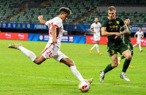 (SP)CHINA-MEIZHOU-FOOTBALL-CSL-BEIJING VS CHENGDU (CN)