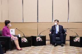 CHINA-HONG KONG-XI JINPING-CARRIE LAM-MEETING (CN)