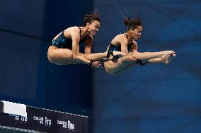 (SP)HUNGARY-BUDAPEST-FINA WORLD CHAMPIONSHIPS-DIVING-WOMEN'S 10M SYNCHRONISED
