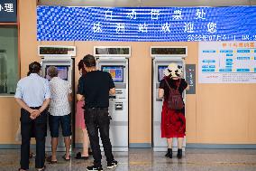 CHINA-HUNAN-ZHUZHOU RAILWAY STATION-REOPENING (CN)