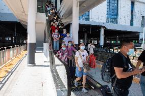 CHINA-HUNAN-ZHUZHOU RAILWAY STATION-REOPENING (CN)