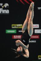 (SP)HUNGARY-BUDAPEST-FINA WORLD CHAMPIONSHIPS-DIVING-WOMEN'S 3M SPRINGBOARD