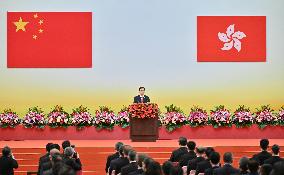(HKSAR 25)CHINA-HONG KONG-25TH ANNIVERSARY-MEETING-INAUGURAL CEREMONY (CN)