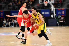 (SP)AUSTRALIA-MELBOURNE-BASKETBALL-FIBA WORLD CUP-ASIAN QUALIFIERS-JAPAN VS AUSTRALIA