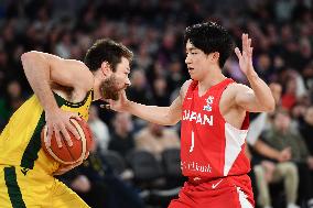 (SP)AUSTRALIA-MELBOURNE-BASKETBALL-FIBA WORLD CUP-ASIAN QUALIFIERS-JAPAN VS AUSTRALIA