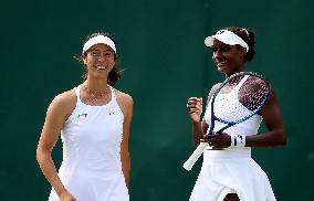 (SP)BRITAIN-LONDON-TENNIS-WIMBLEDON-WOMEN'S DOUBLES