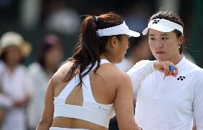 (SP)BRITAIN-LONDON-TENNIS-WIMBLEDON-WOMEN'S DOUBLES