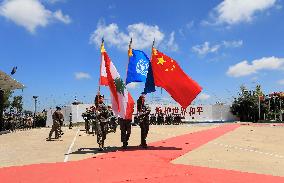 LEBANON-BEIRUT-CHINESE PEACEKEEPING CONTINGENT-UN MEDALS