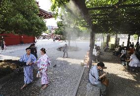 Sumer heat in Japan