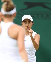 (SP)BRITAIN-LONDON-TENNIS-WIMBLEDON-WOMEN'S DOUBLES