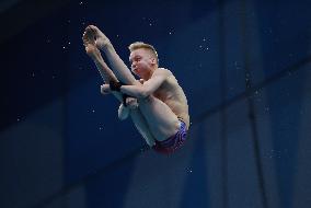(SP)HUNGARY-BUDAPEST-FINA WORLD CHAMPIONSHIPS-DIVING-MEN'S 10M PLATFORM SEMIFINAL