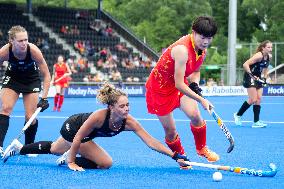 (SP)NETHERLANDS-AMSTERDAM-WOMEN'S HOCKEY-WORLD CUP 2022-NEW ZEALAND VS CHINA