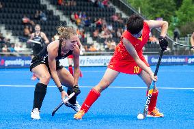(SP)NETHERLANDS-AMSTERDAM-WOMEN'S HOCKEY-WORLD CUP 2022-NEW ZEALAND VS CHINA