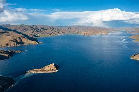 CHINA-TIBET-YAMDROK LAKE-SCENERY(CN)