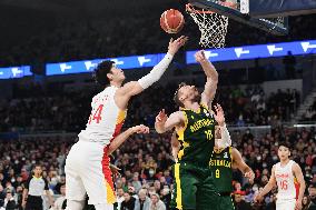 (SP)AUSTRALIA-MELBOURNE-BASKETBALL-FIBA WORLD CUP-ASIAN QUALIFIERS-CHN VS AUS