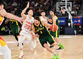 (SP)AUSTRALIA-MELBOURNE-BASKETBALL-FIBA WORLD CUP-ASIAN QUALIFIERS-CHN VS AUS