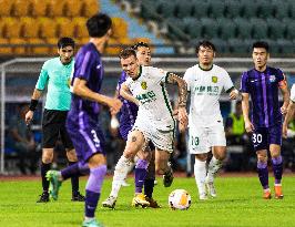 (SP)CHINA-MEIZHOU-FOOTBALL-CSL-TIANJIN VS BEIJING (CN)