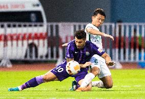 (SP)CHINA-MEIZHOU-FOOTBALL-CSL-TIANJIN VS BEIJING (CN)